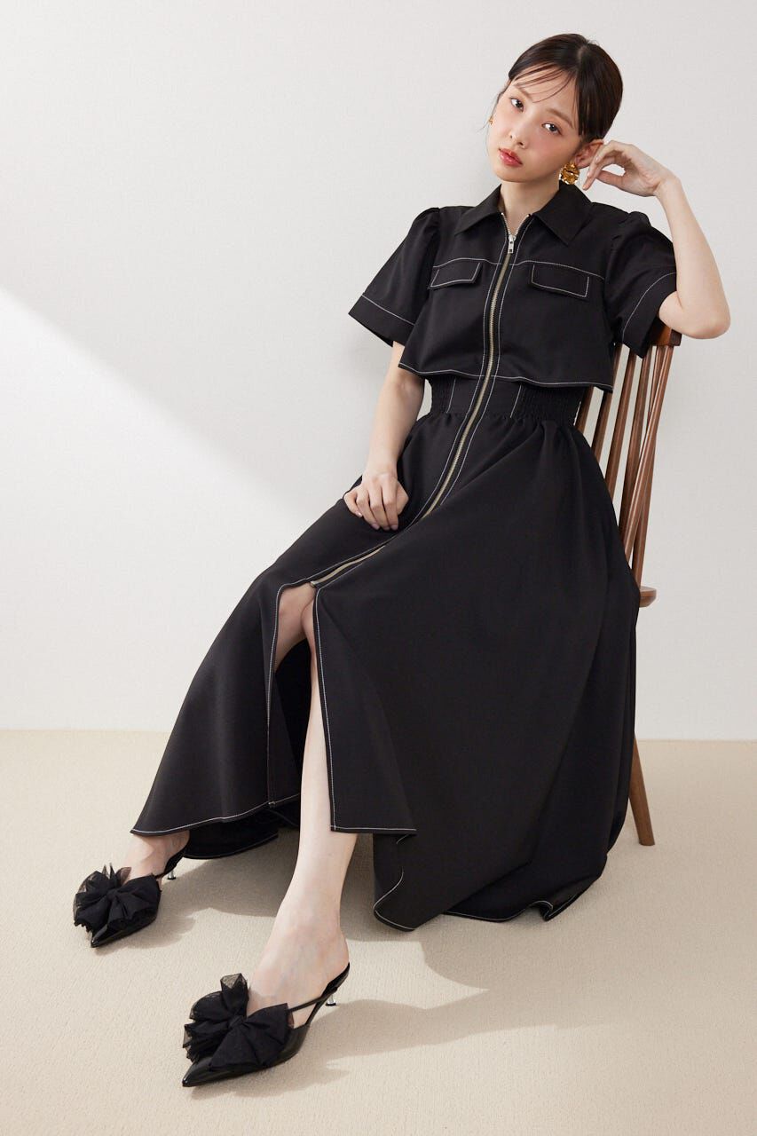 rienda「バストフレアワンピース」|ワンピース|