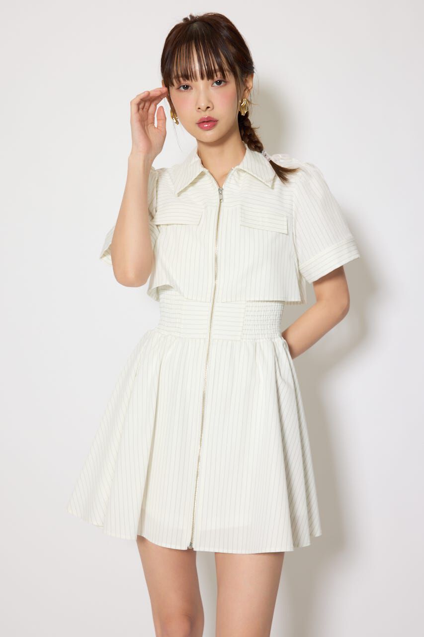 rienda「バストフレアミニワンピース」|ワンピース|