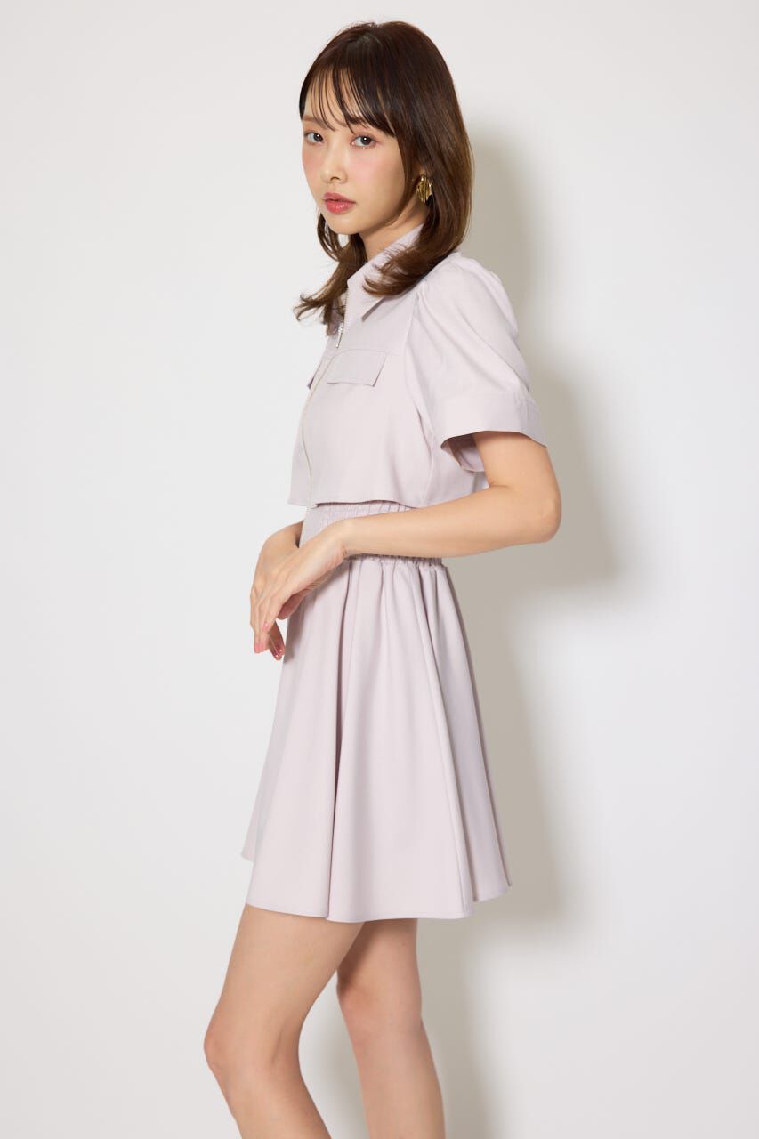 rienda「バストフレアミニワンピース」|ワンピース|