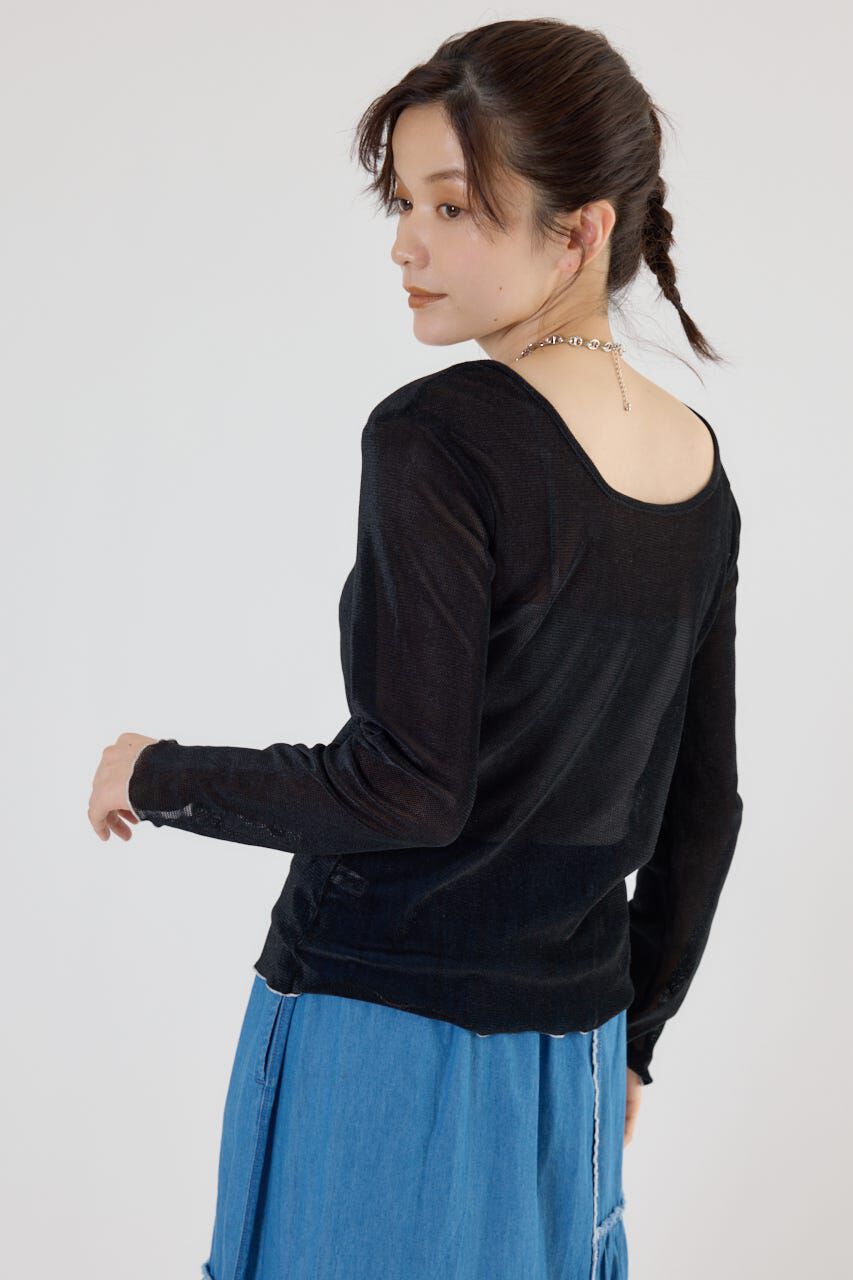 RODEO CROWNS「2WAYシアーベロアトップス」|Tシャツ・カットソー|