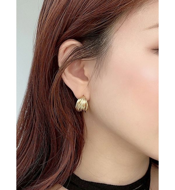 RESEXXY「メタルフープデザインピアス」|ピアス|