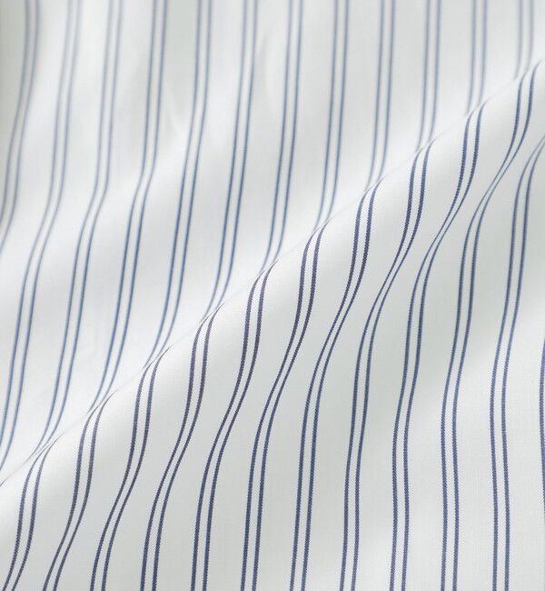  「ストライプショルダーカットアウトシャツ」|シャツ・ブラウス|