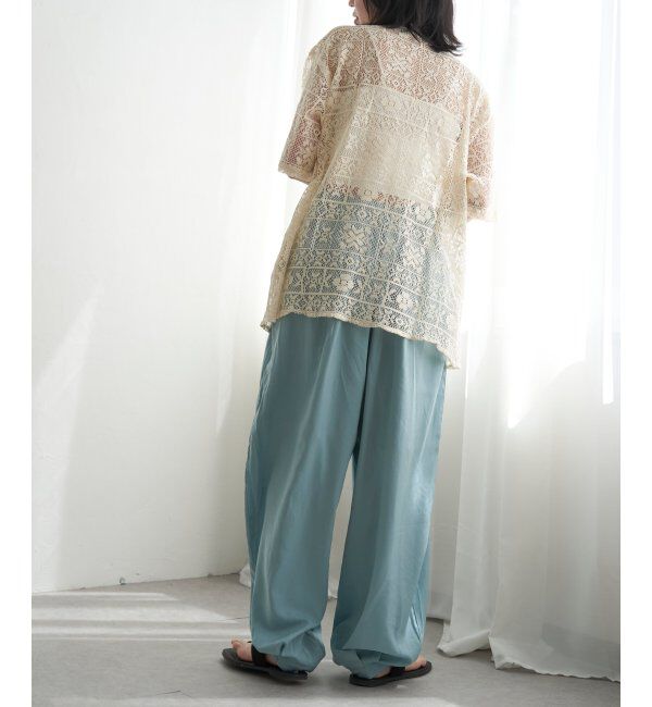 VENCE share style「レーススタンドシャツ」|シャツ・ブラウス|