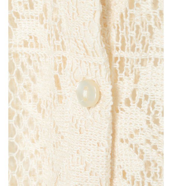 VENCE share style「レーススタンドシャツ」|シャツ・ブラウス|