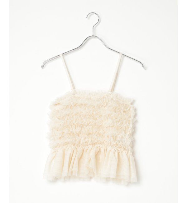 VENCE share style「チュールキャミソール」|タンクトップ|