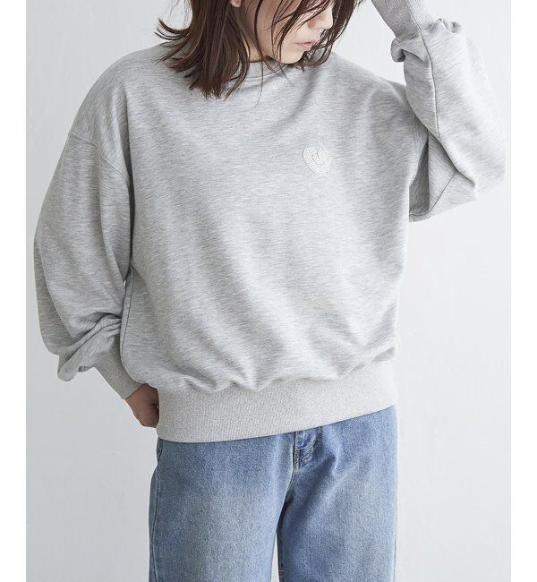 VENCE share style「ハートスウェット」|スウェット・ジャージ|
