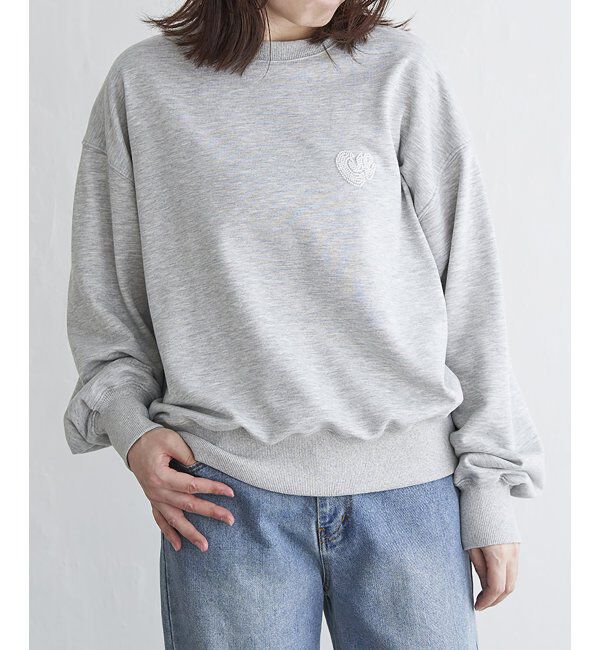 VENCE share style「ハートスウェット」|スウェット・ジャージ|