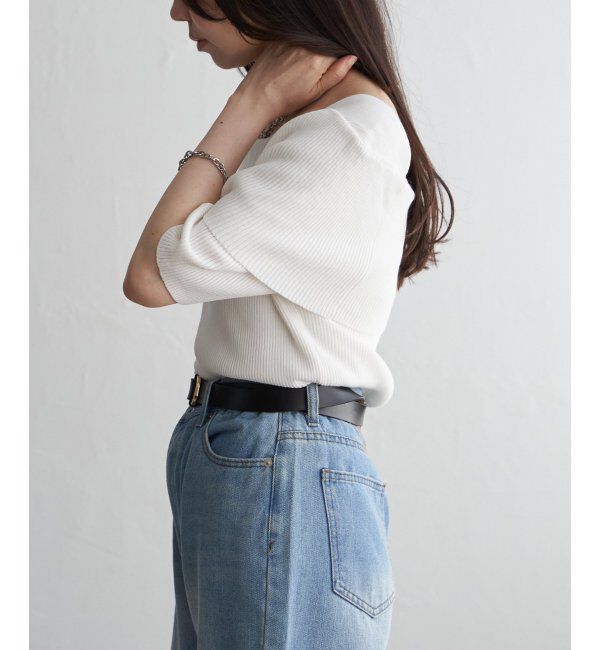 VENCE share style「オフショルニットプルオーバー」|ニット・セーター|