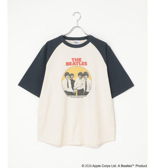 VENCE share style「THE BEATLES ザ ビートルズ レコードラグランTシャツ」|Tシャツ・カットソー|