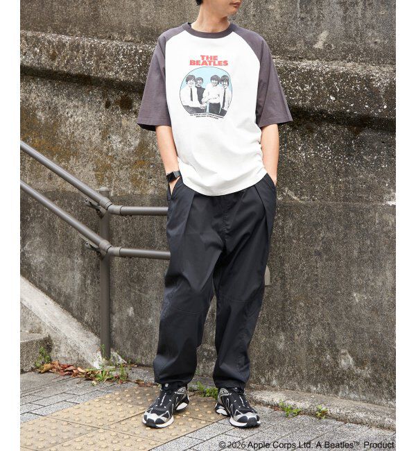 VENCE share style「THE BEATLES ザ ビートルズ レコードラグランTシャツ」|Tシャツ・カットソー|