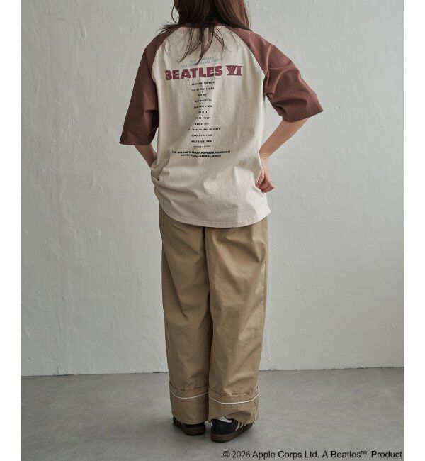 VENCE share style「THE BEATLES ザ ビートルズ レコードラグランTシャツ」|Tシャツ・カットソー|