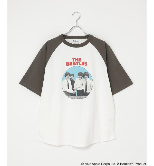 VENCE share style「THE BEATLES ザ ビートルズ レコードラグランTシャツ」|Tシャツ・カットソー|
