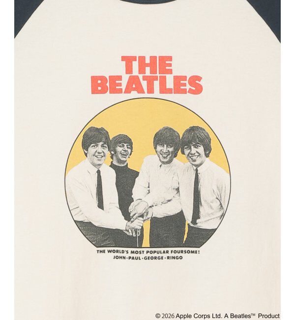 VENCE share style「THE BEATLES ザ ビートルズ レコードラグランTシャツ」|Tシャツ・カットソー|