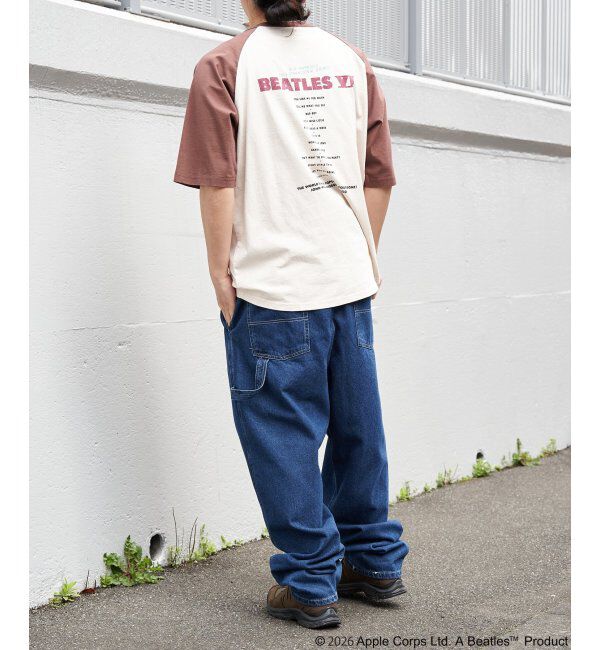 VENCE share style「THE BEATLES ザ ビートルズ レコードラグランTシャツ」|Tシャツ・カットソー|