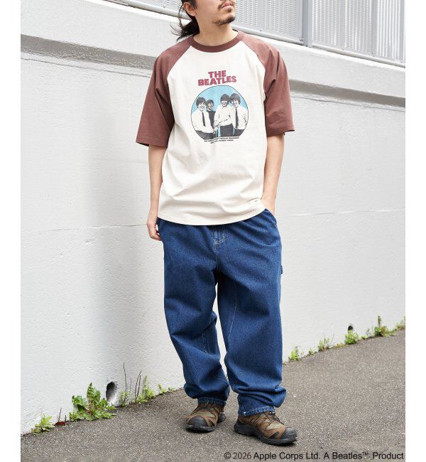 VENCE share style「THE BEATLES ザ ビートルズ レコードラグランTシャツ」|Tシャツ・カットソー|