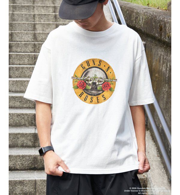 VENCE share style「Guns N' Roses ガンズ・アンド・ローゼズ バンドT」|Tシャツ・カットソー|