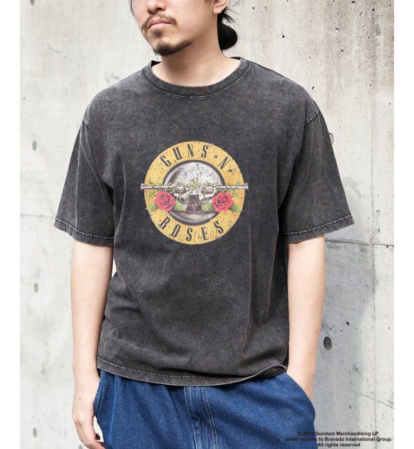 VENCE share style「Guns N' Roses ガンズ・アンド・ローゼズ バンドT」|Tシャツ・カットソー|