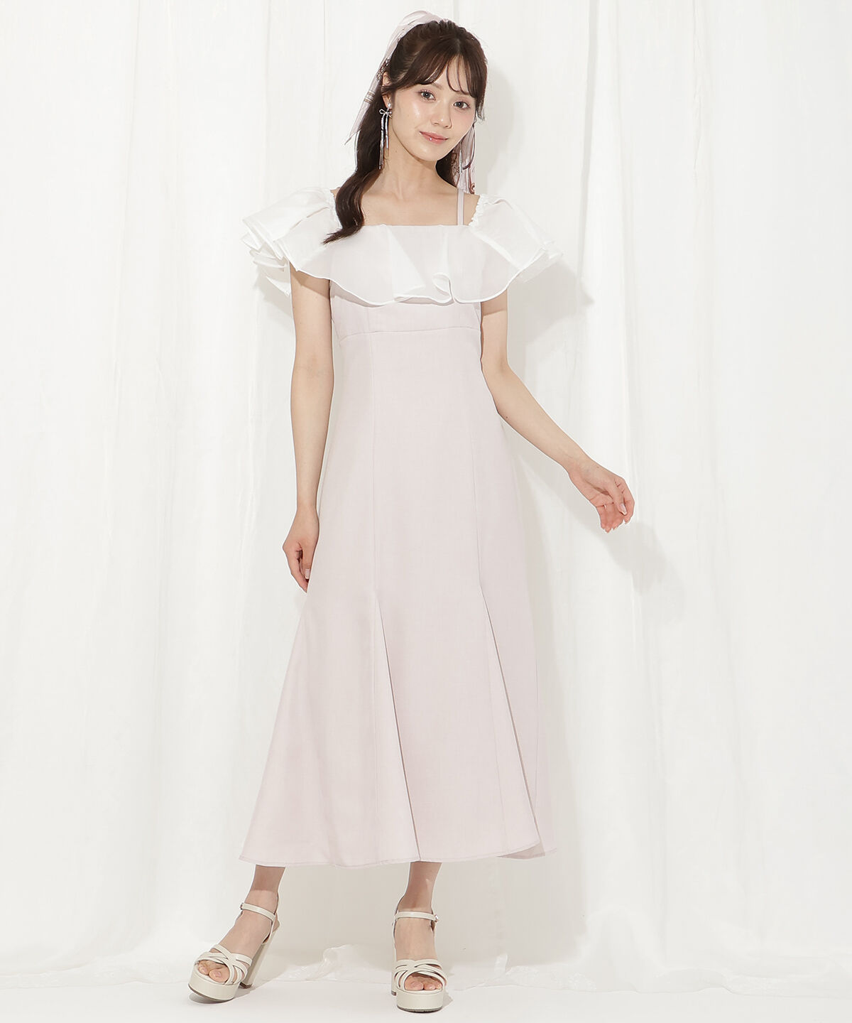 WILLSELECTION「メロウラッフルマーメイドワンピース」|ワンピース|