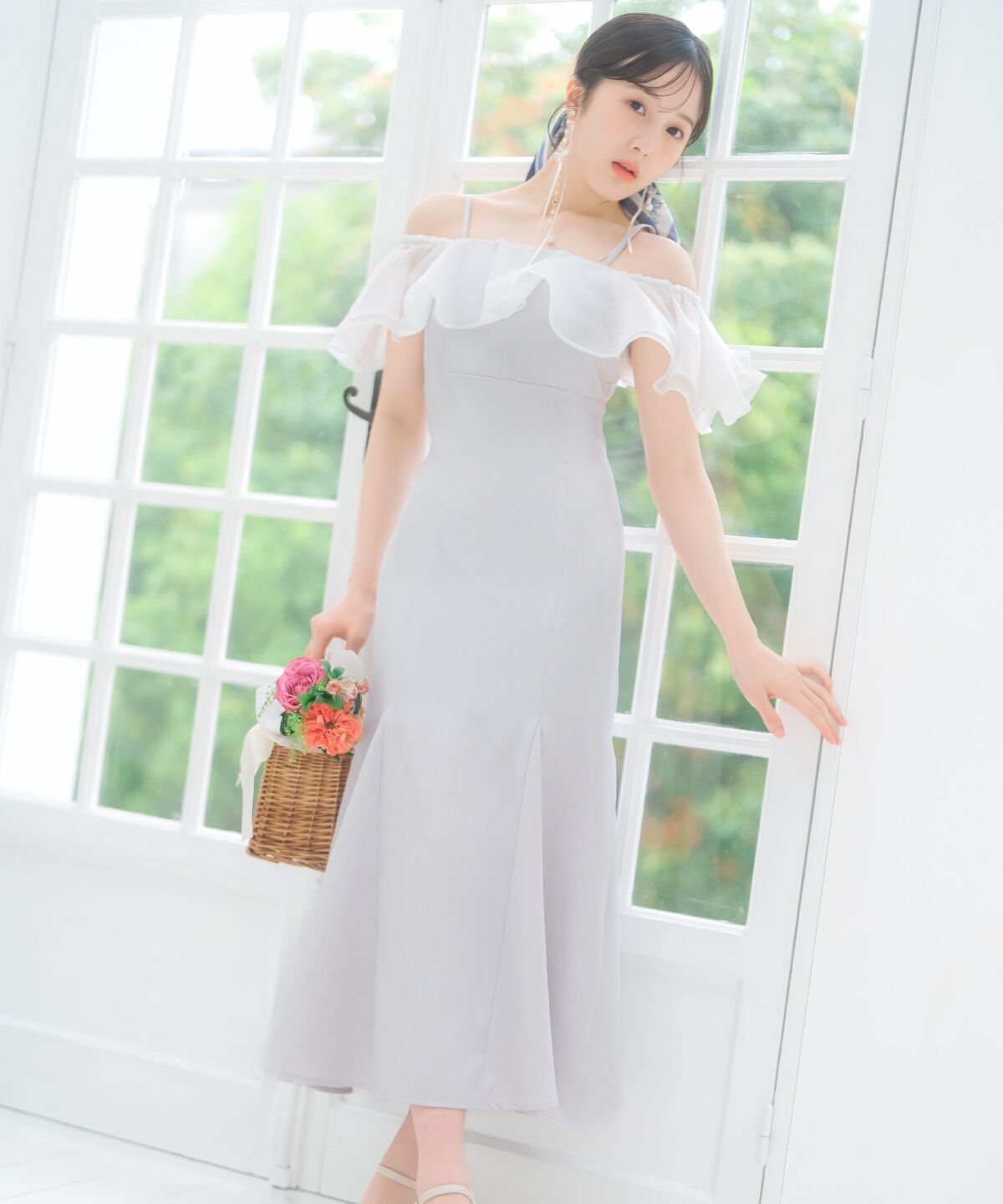 WILLSELECTION「メロウラッフルマーメイドワンピース」|ワンピース|