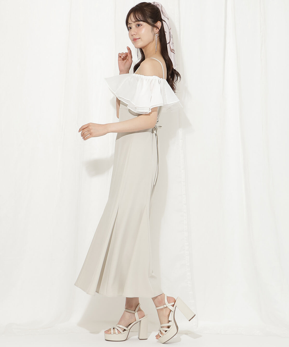 WILLSELECTION「メロウラッフルマーメイドワンピース」|ワンピース|