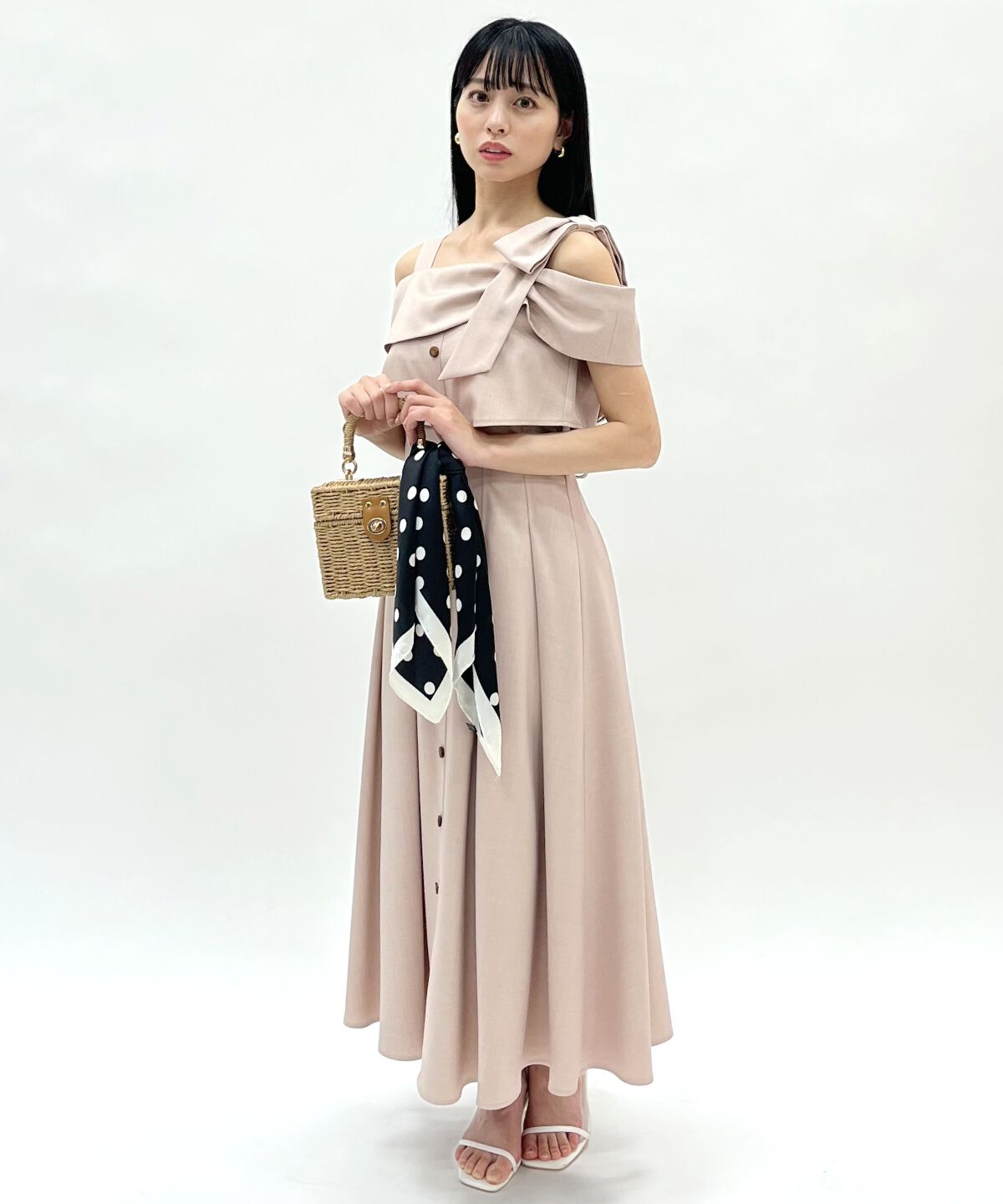 WILLSELECTION「アシメリボンレイヤードワンピース」|ワンピース|