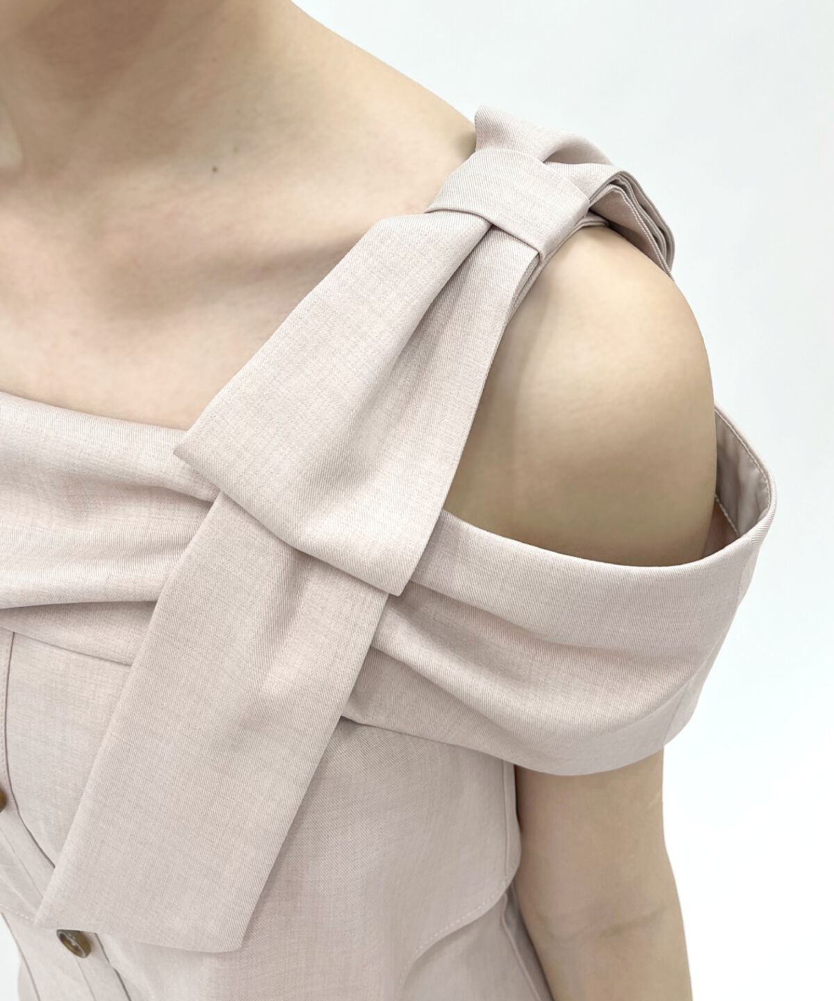 WILLSELECTION「アシメリボンレイヤードワンピース」|ワンピース|