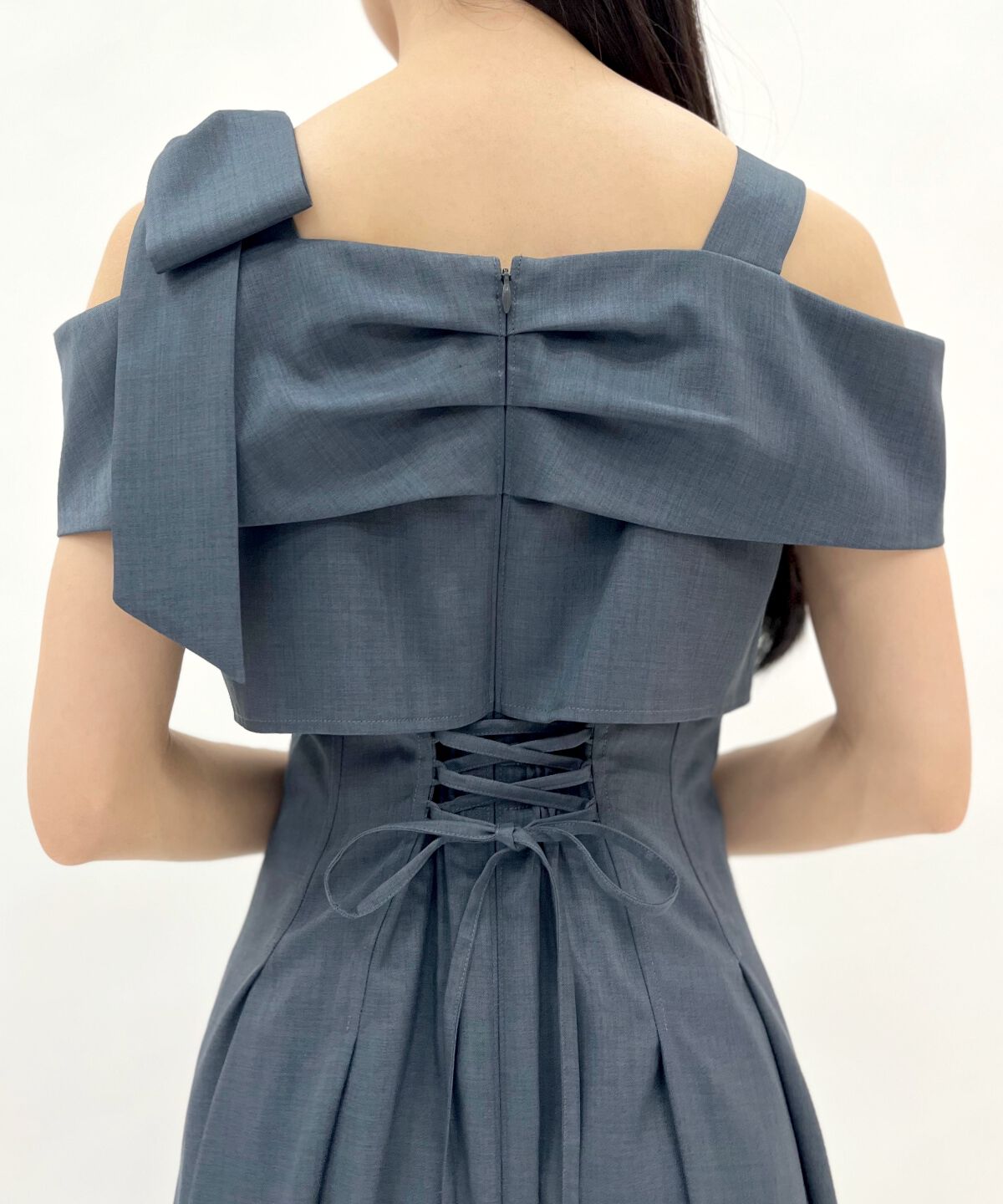 WILLSELECTION「アシメリボンレイヤードワンピース」|ワンピース|