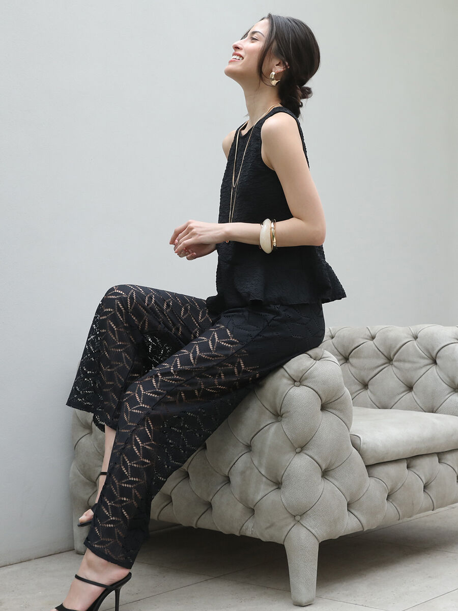 Riberce「ジャガード素材タンクトップビキニ/タンキニ」|ビキニ|