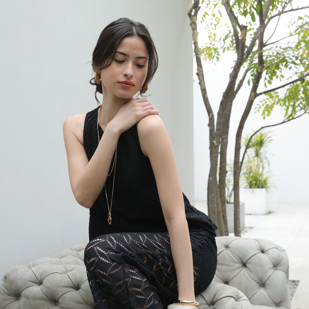 Riberce「ジャガード素材タンクトップビキニ/タンキニ」|ビキニ|