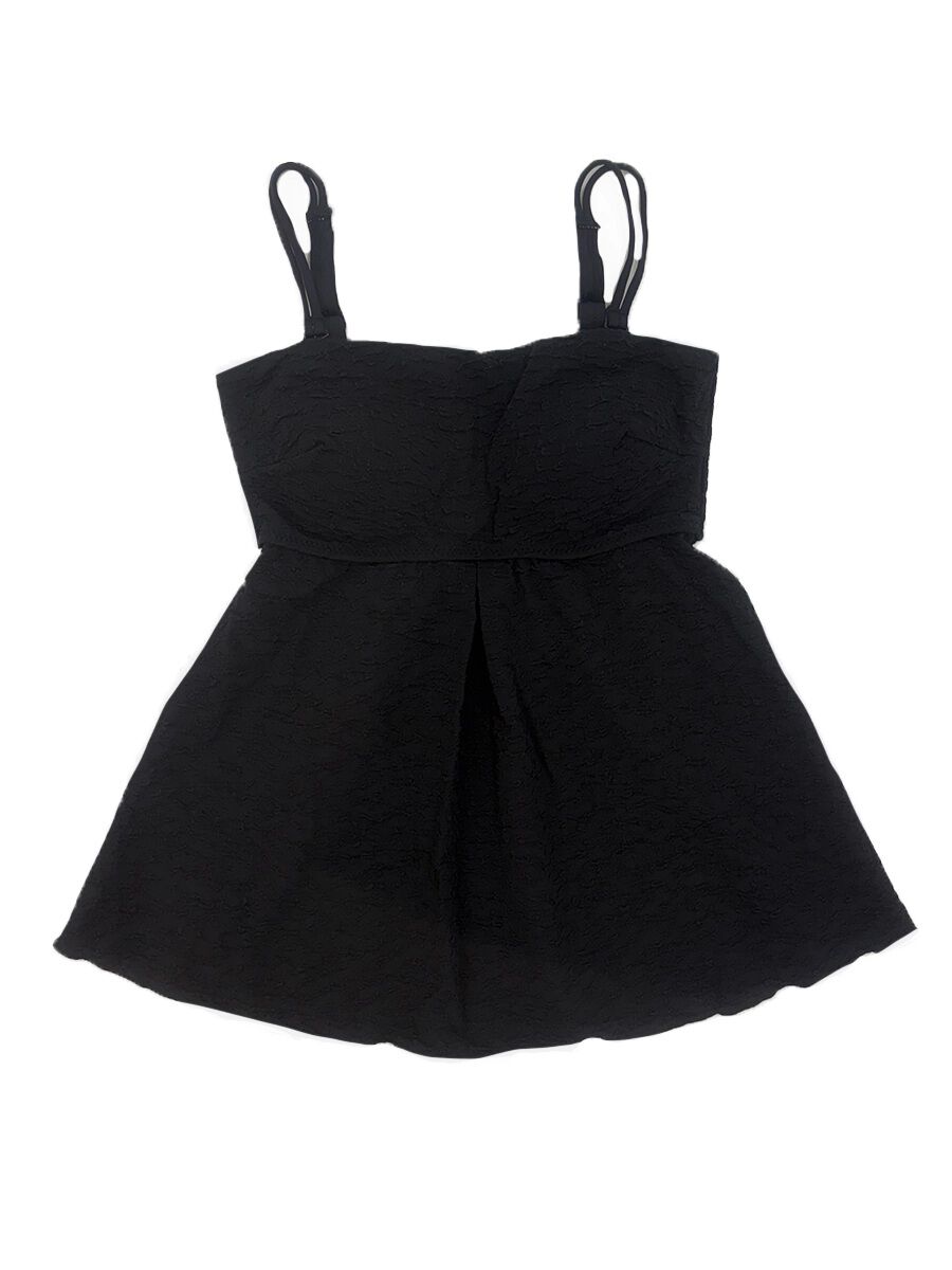 Riberce「ジャガード素材ベアトップキャミソールビキニ/キャミキニ」|ビキニ|