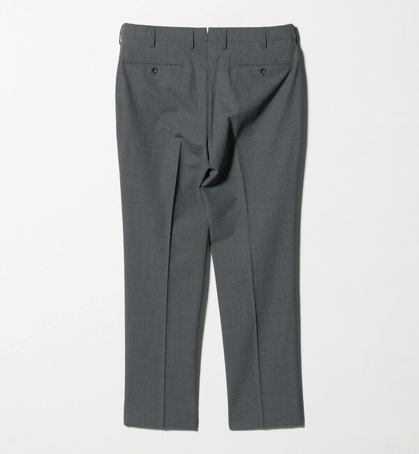 UNITED ARROWS「トロピカル サイドエクステンド ノープリーツ スラックス COMFORT EASY‐MODEL ウォッシャブル タテヨコス」|スラックス|