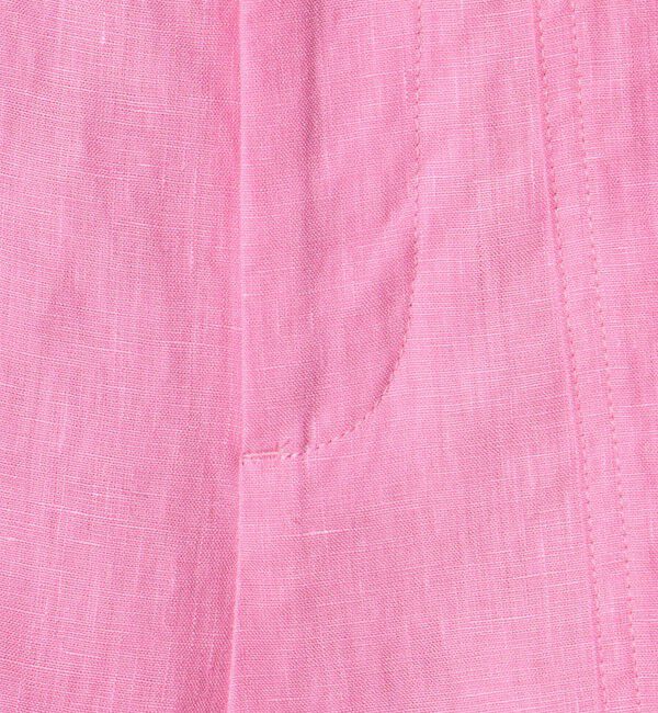 UNITED ARROWS「リネン パッチポケット イージーパンツ ‐ウォッシャブル‐」|チノ|