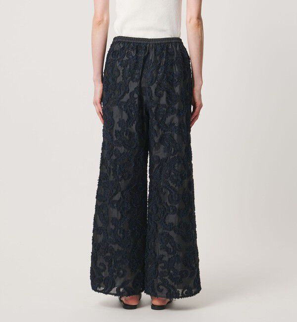 UNITED ARROWS「カット ジャガード ストレート パンツ ‐ウォッシャブル‐」|チノ|