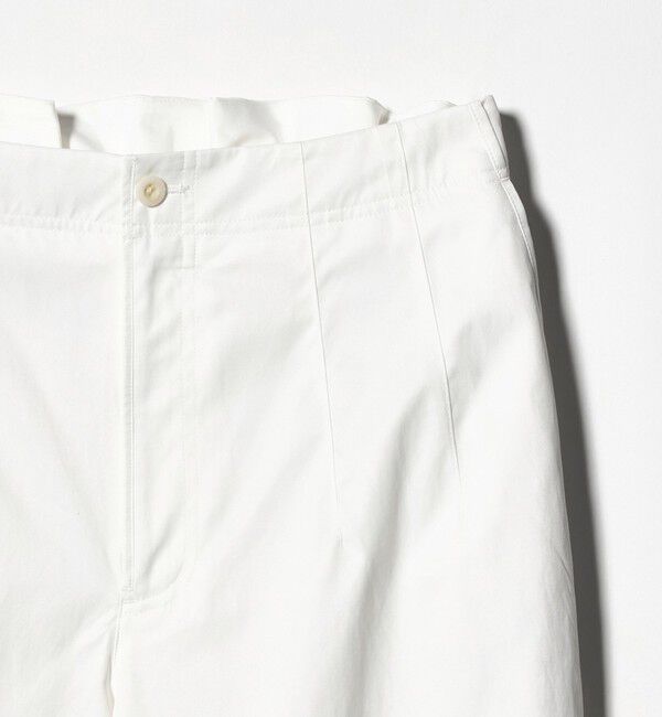 UNITED ARROWS「バック ギャザー リボンデザイン パンツ」|チノ|