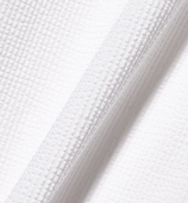 UNITED ARROWS「シアサッカー ショートスリーブ ボタンダウン シャツ COMFORT EASY―MODEL 抗菌防臭」|シャツ・ブラウス|