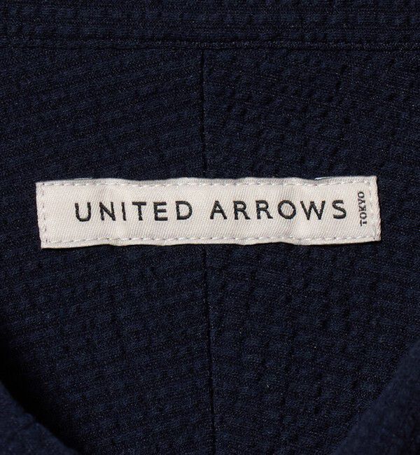 UNITED ARROWS「シアサッカー ショートスリーブ ボタンダウン シャツ COMFORT EASY―MODEL 抗菌防臭」|シャツ・ブラウス|