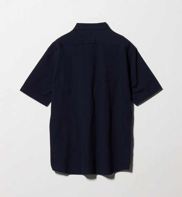 UNITED ARROWS「シアサッカー ショートスリーブ ボタンダウン シャツ COMFORT EASY―MODEL 抗菌防臭」|シャツ・ブラウス|