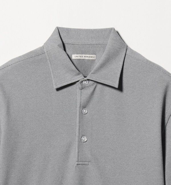 UNITED ARROWS「カノコ ワンピースカラー ポロシャツ COMFORT EASY-MODEL 抗菌防臭」|ポロシャツ|