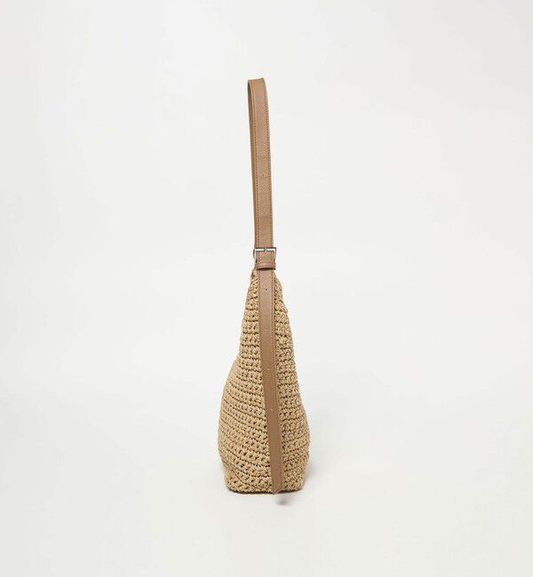 UNITED ARROWS green label relaxing「ペーパーコード ショルダーバッグ」|かごバッグ|