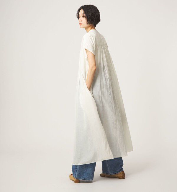 UNITED ARROWS green label relaxing「マイクロ ピンタック ワンピース」|ワンピース|