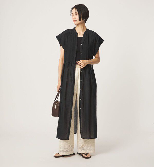 UNITED ARROWS green label relaxing「マイクロ ピンタック ワンピース」|ワンピース|