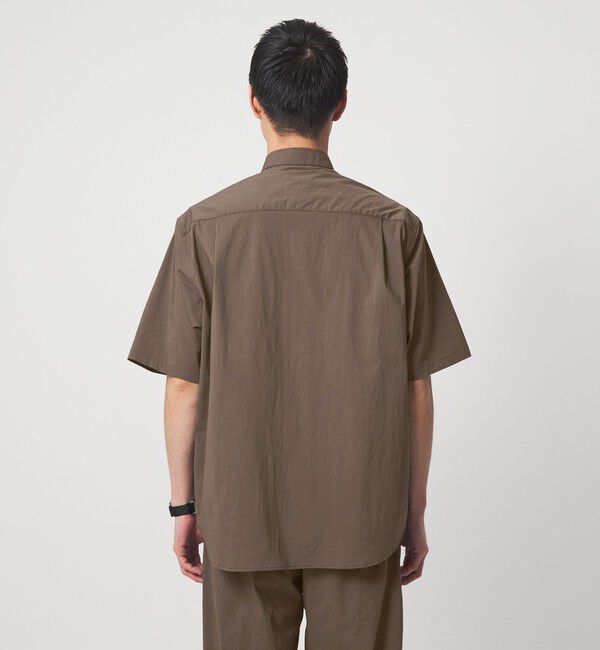 UNITED ARROWS green label relaxing「WONDER CLOTH ジャストルーズ レギュラーカラー 半袖 シャツ -ストレッチ・接触冷感・吸水速乾-」|シャツ・ブラウス|