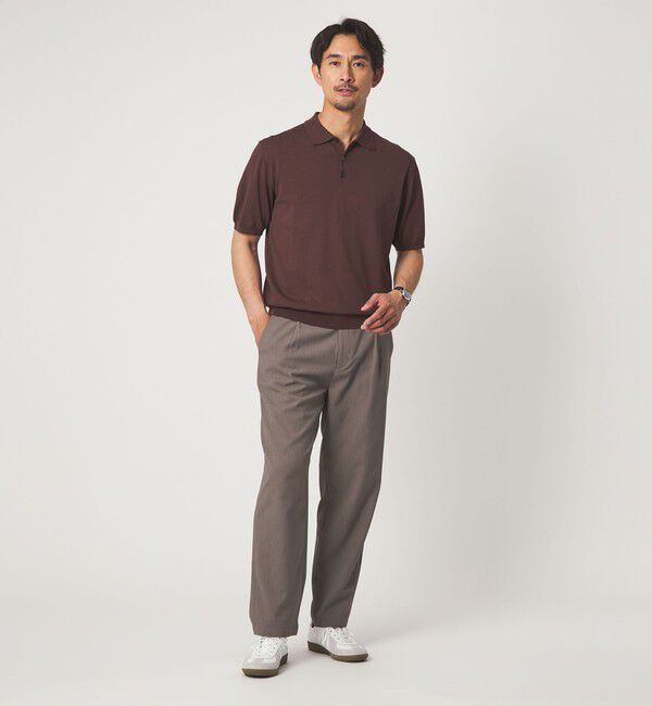 UNITED ARROWS green label relaxing「【WEB限定】JUST fit エアリーカルゼ 1P イージーパンツ-2WAYストレッチ・吸水速乾-」|その他|