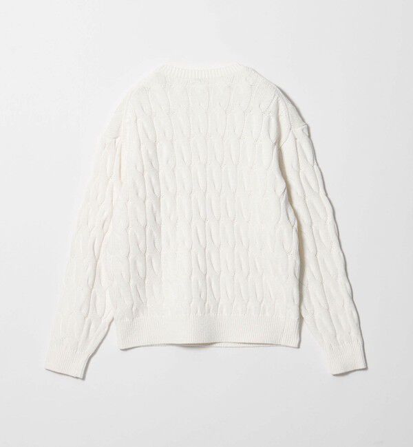 STEVEN ALAN「＜Steven Alan＞コットン ケーブル ニット」|ニット・セーター|