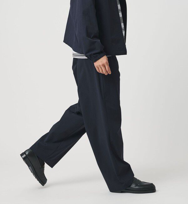 BEAUTY&YOUTH UNITED ARROWS「360&deg;MASTER バギー イージーパンツ NO.12 セットアップ対応 撥水 ストレッチ ウォッシャブル」|チノ|NAVY