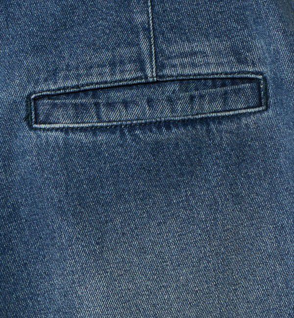 BEAUTY&YOUTH UNITED ARROWS「【WEB限定】タックワイド デニムパンツ」|デニム|