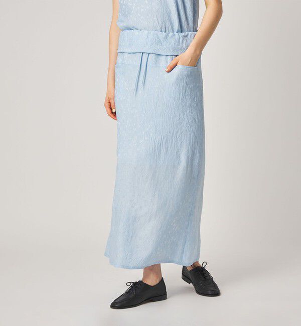 STEVEN ALAN「＜Steven Alan＞フラワー ジャガード ロング スカート」|スカート|