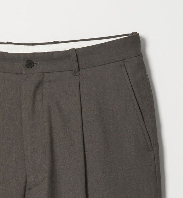 STEVEN ALAN「＜Steven Alan＞ TCL オックスフォード アウト ワンプリーツ スラックス」|スラックス|