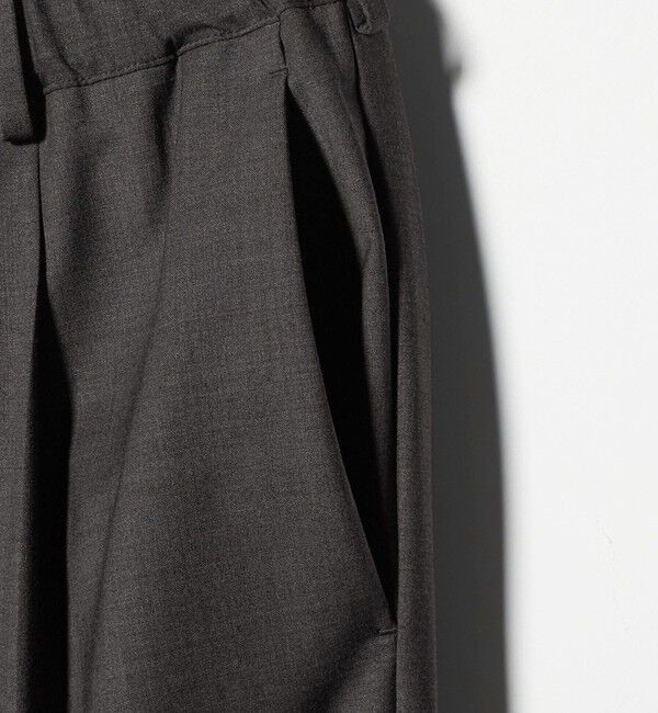 BEAUTY&YOUTH UNITED ARROWS「ウーステッド バギー イージー パンツ NO.10 ウォッシャブル」|チノ|