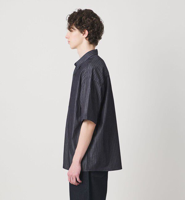 MONKEY TIME「4オンス ストライプ デニム シャツ」|シャツ・ブラウス|